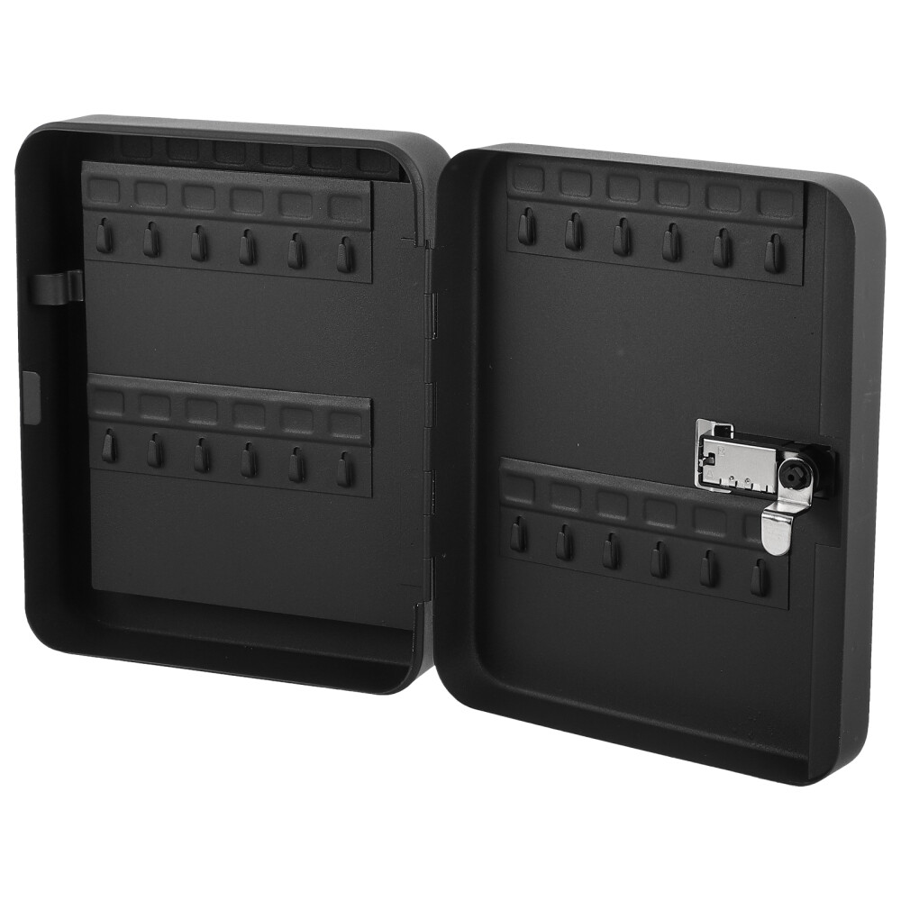 Wall Mounted Key Box Organizer with Large Storage for Office or Home