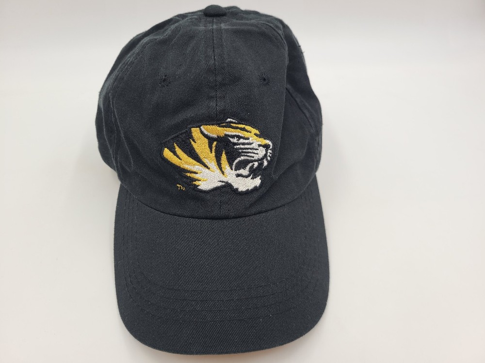 University of Missouri Mizzou Tigers Distressed Strapback Adjustable Hat Cap Men