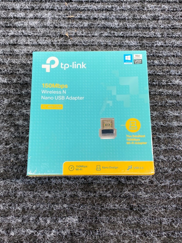 TP-LINK TL-WN725N Ultra Compact 150Mbps Wireless N USB Adapter  