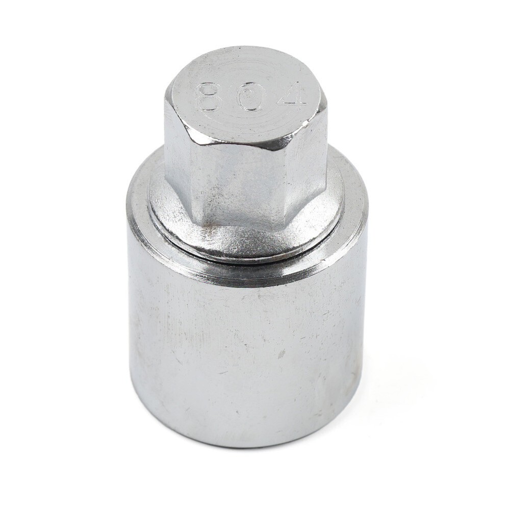 1X Anti-theft Wheel Bolt Lock Nut Key For Jeep Renegade Cherokee ForDodge Sliver