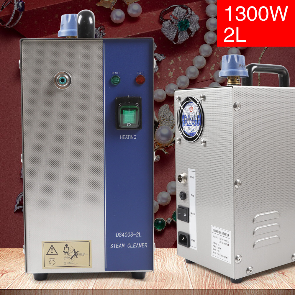 2L 1300W Jewelry Steam Cleaner for Gold and Silver