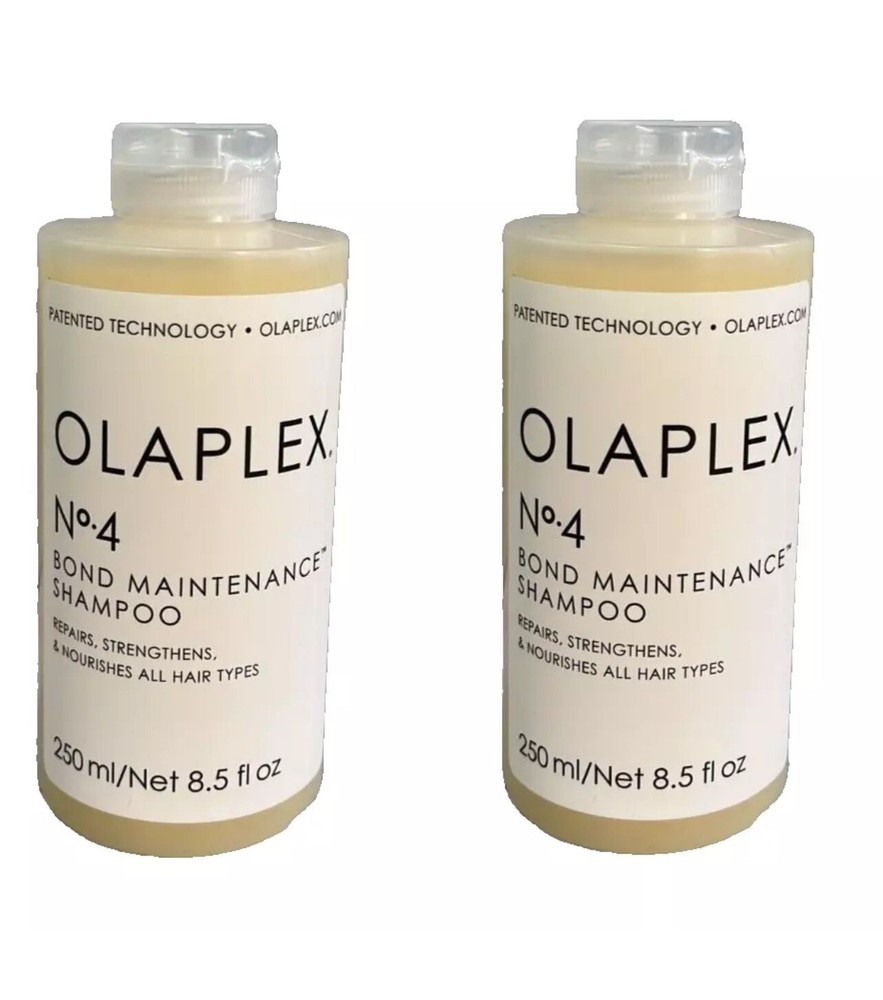 2x Authentic Guarantee Olaplex No. 4 Bond Maintenance Shampoo 8.5 fl oz each New