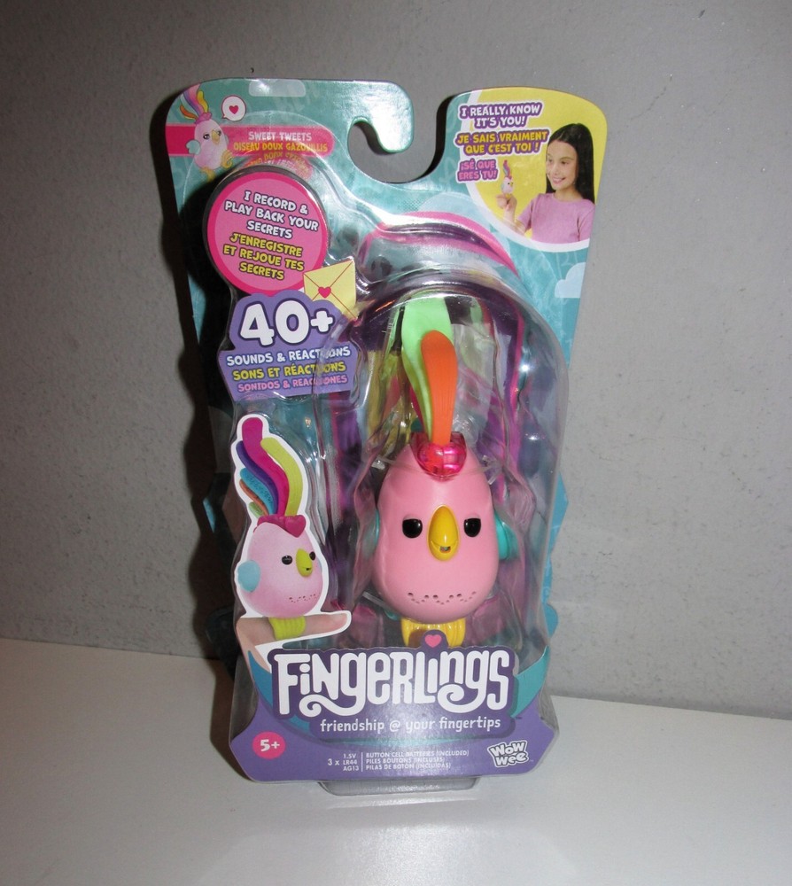 Fingerlings Sweet Tweets Interactive Toy - BRAND NEW SEALED Great Deal!