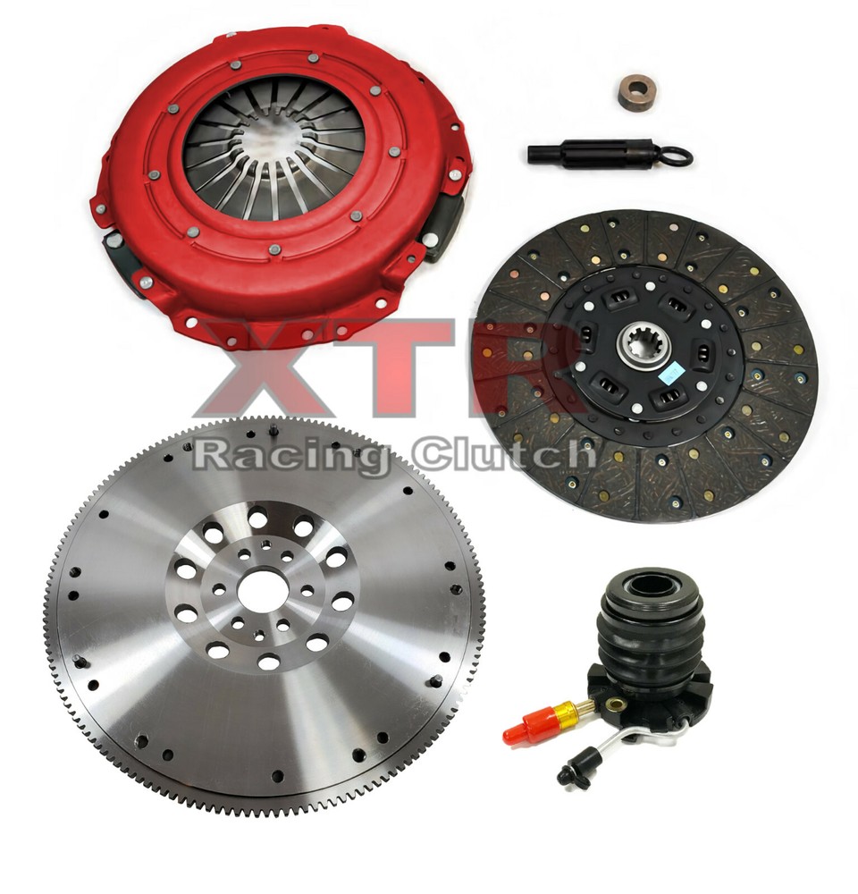 XTR Stage 1 Clutch Kit with Slave Cylinder & Chromoly Flywheel for 1997-2008 Ford F150 4.2L