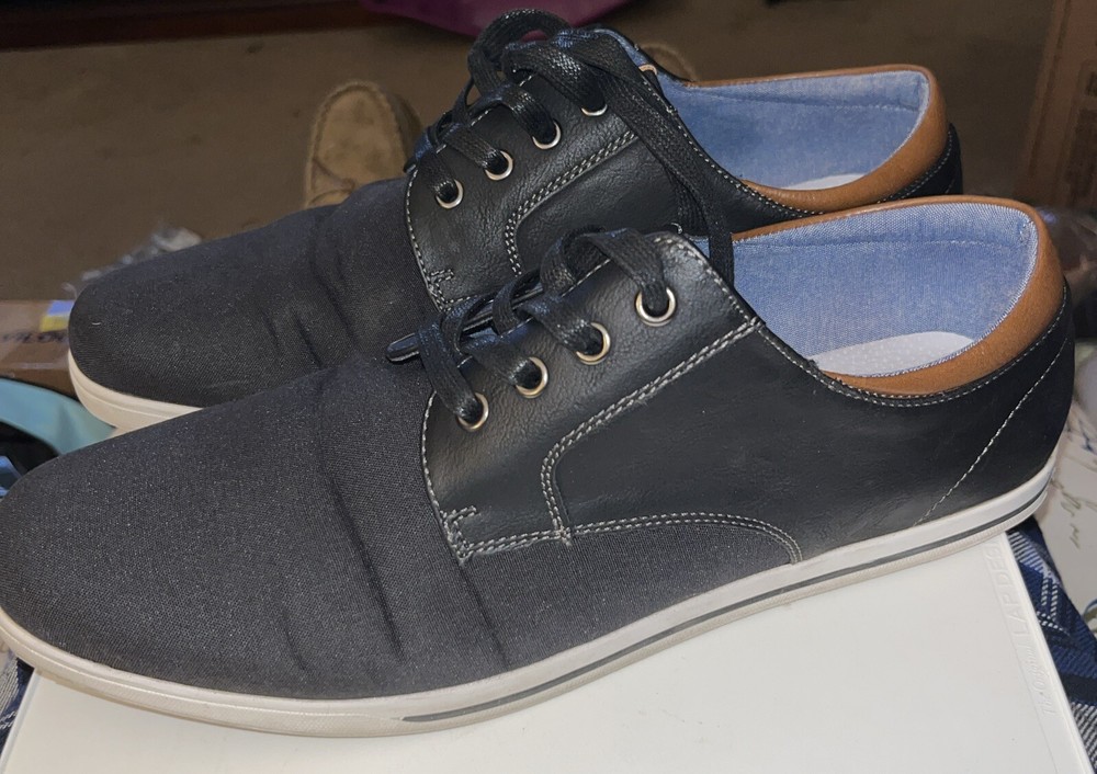 Bruno Marc Rivera-01 Sneaker Shoes Mens  Size 12  Black  Oxford Lace Up