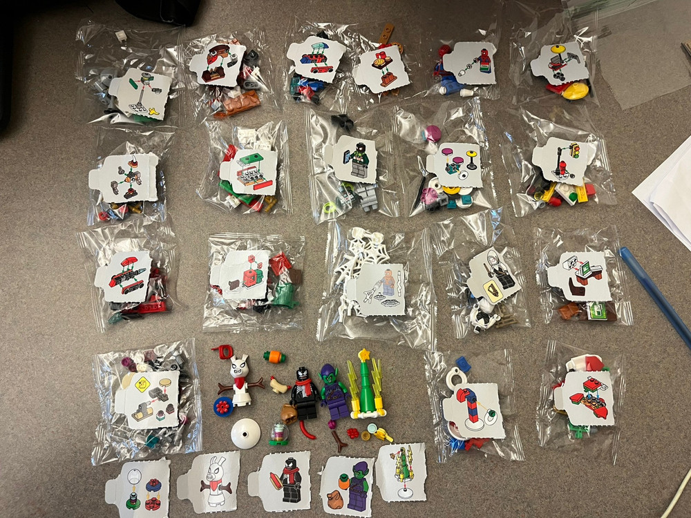 LEGO Marvel Spider-Man Advent Calendar 2024 76293 246 pcs Complete Set Lot Venom