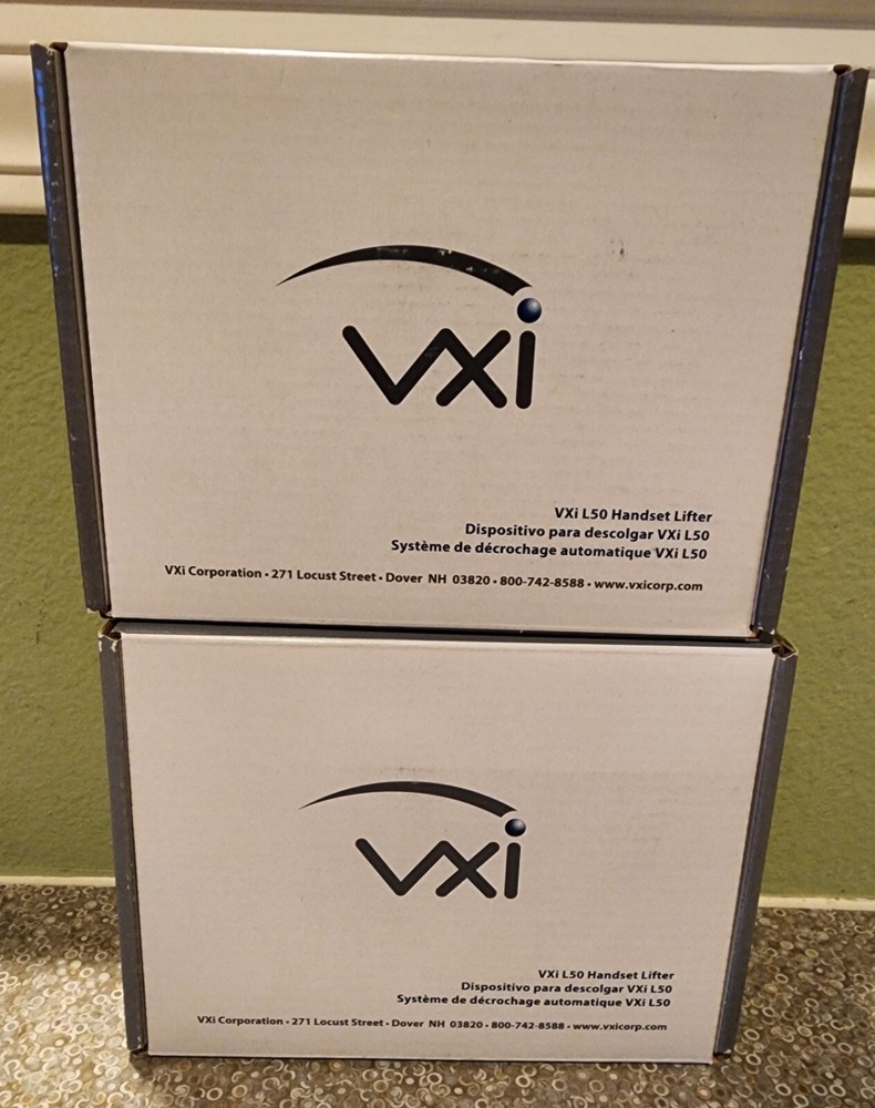 Lot of (2) New VXi L50 Remote Handset Lifters