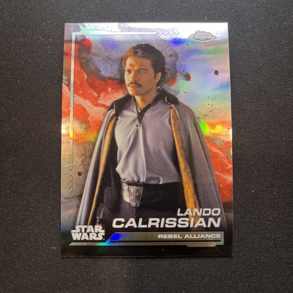 #106 LANDO CALRISSIAN 2024 Topps Chrome Star Wars REFRACTOR