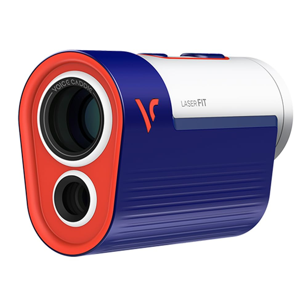 Voice Caddie Laser FIT Golf Rangefinder – Lightweight Compact Palm-Sized Distance Meter  -image