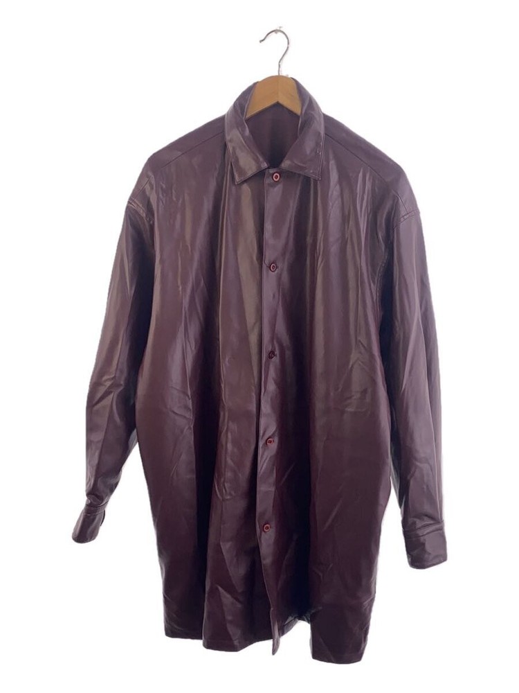 N.Hoolywood Leather Blouson Jacket in Brown Size S 022200660901 2296
