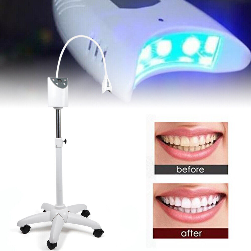 Mobile Dental Teeth Whitening Machine Lamp Bleaching Cold LED Light Accelerator