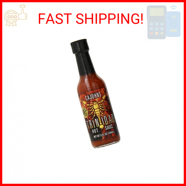 Trinidad Moruga Scorpion Hot Sauce 5oz Extreme Heat Fiery Flavor