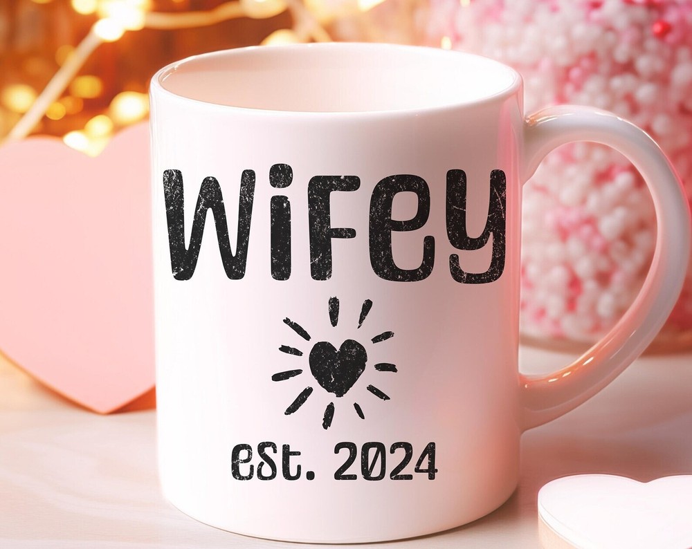 Custom Wife Valentines Day Coffee Mug - Personalized Gift From Him  