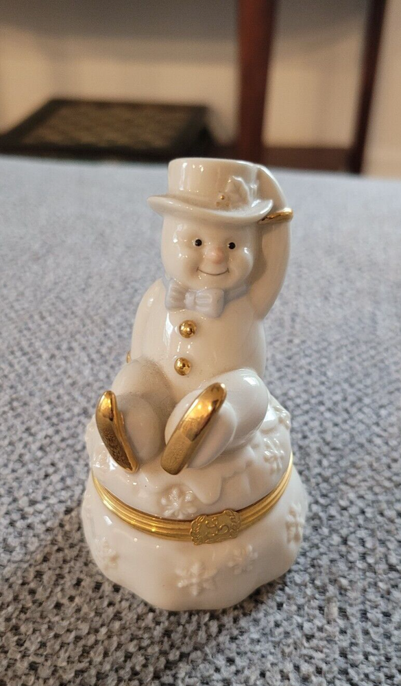 Lenox Treasures Skating Adventure Box with Charm Trinket Keepsake Skate