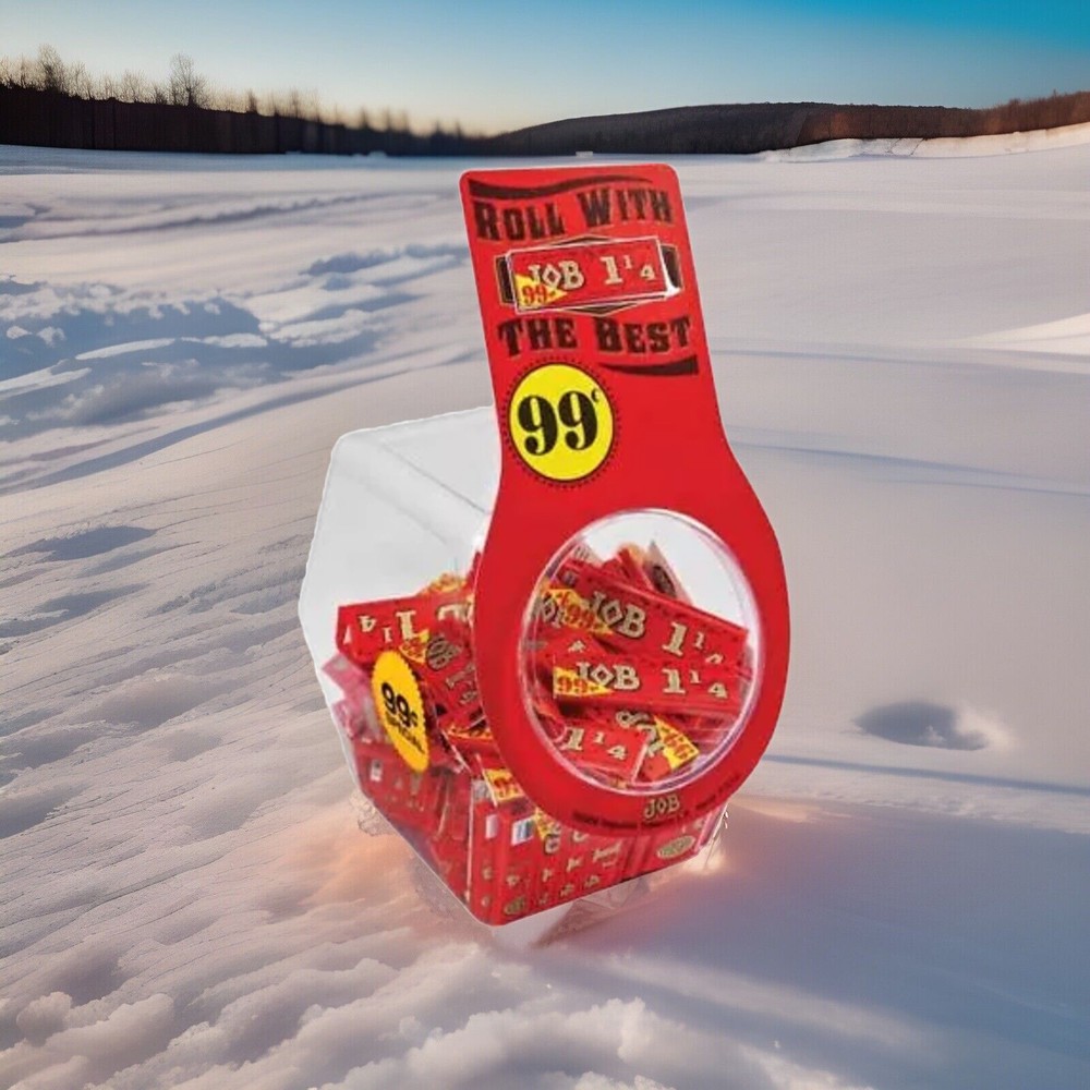 Job Rolling Paper 100 Booklets Bowl (Refill) - Roll With The Best