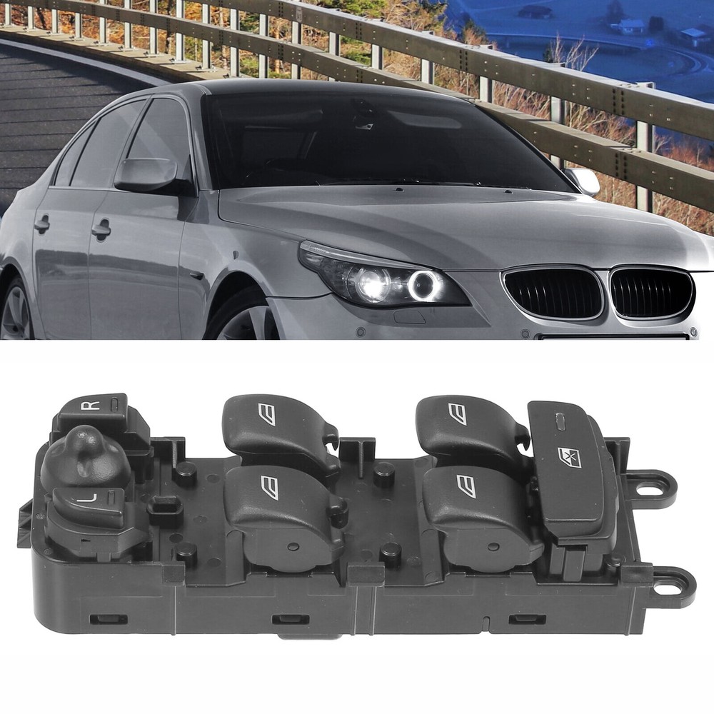 For Volvo S80 2007-2016 Power Window Switch Front Driver Side Black 31453232