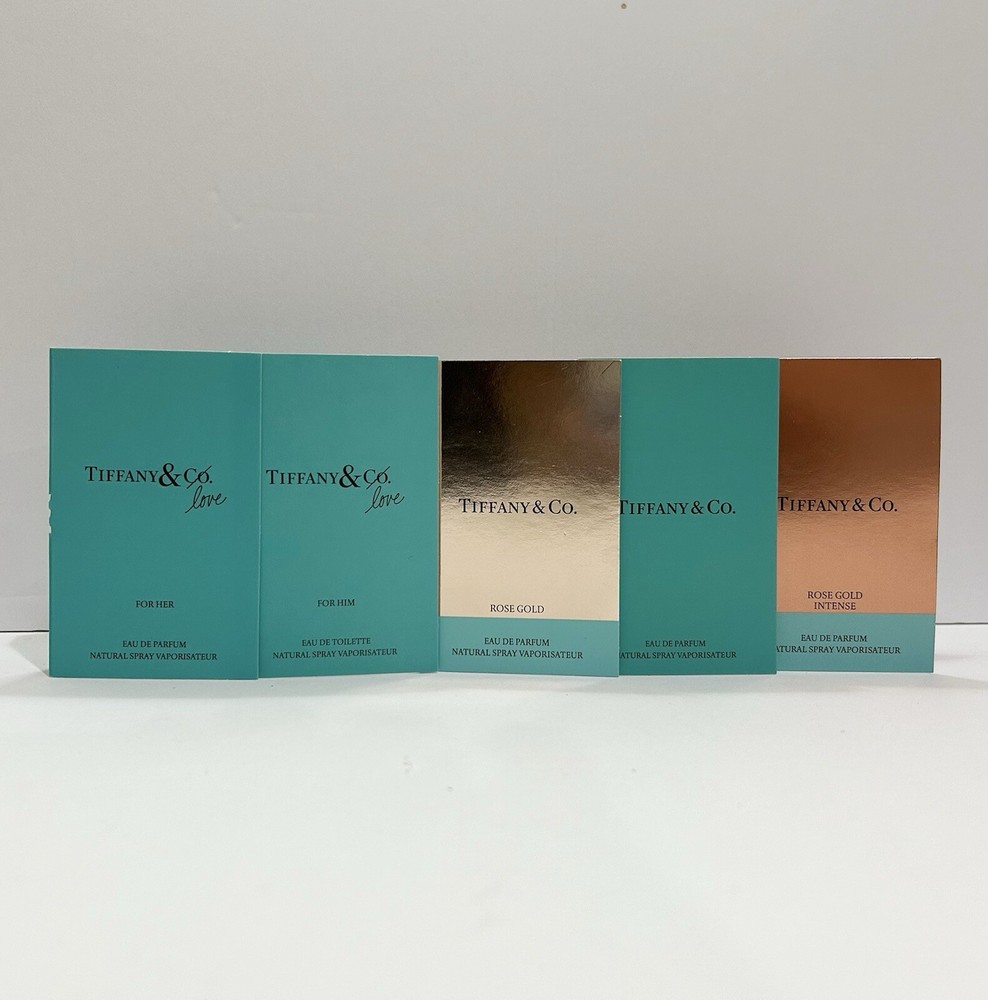 Tiffany & Co Women Perfume Collection 5 Psc Sample Spray.