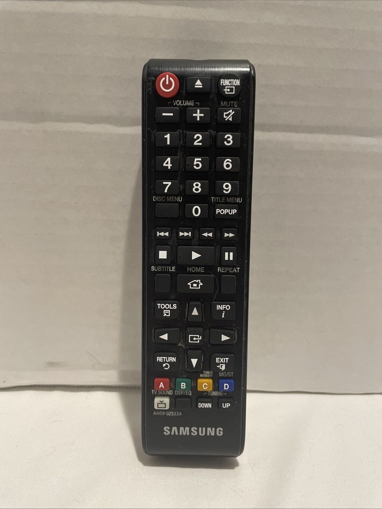 Original Samsung AH59-02533A Home Theater Remote Replacement  