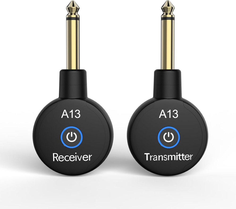 A13 Wireless Guitar System 2.4Ghz 2 Modes Rechargeable Li-Battery 100Ft Range