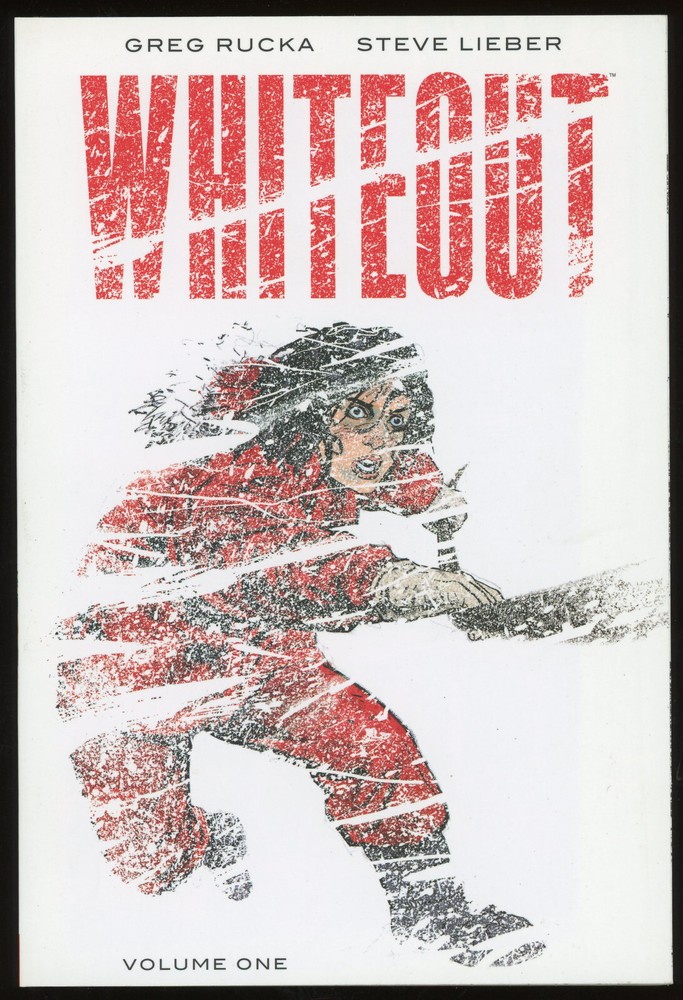 WHITEOUT, Volume One, by Greg Rucka/Steve Lieber. 2007. Graphic novel. Signed.