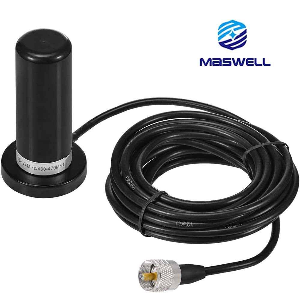 Dual-Band Antenna SO239 Mount VHF/UHF For Car Vehicle Ham Radio Base Station