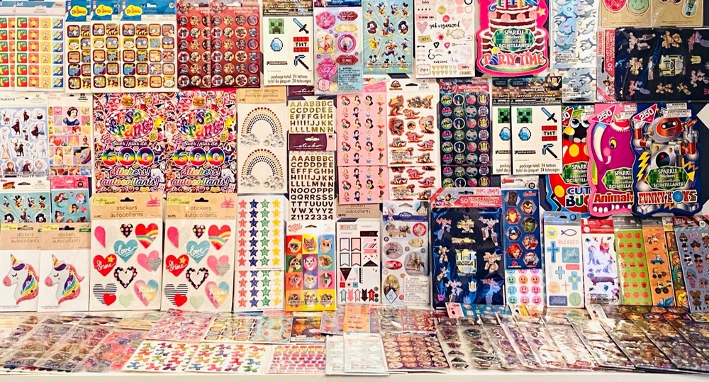 1000 STICKER SUPPLY, SandYlion Hallmark Crafters Corner American Greetings