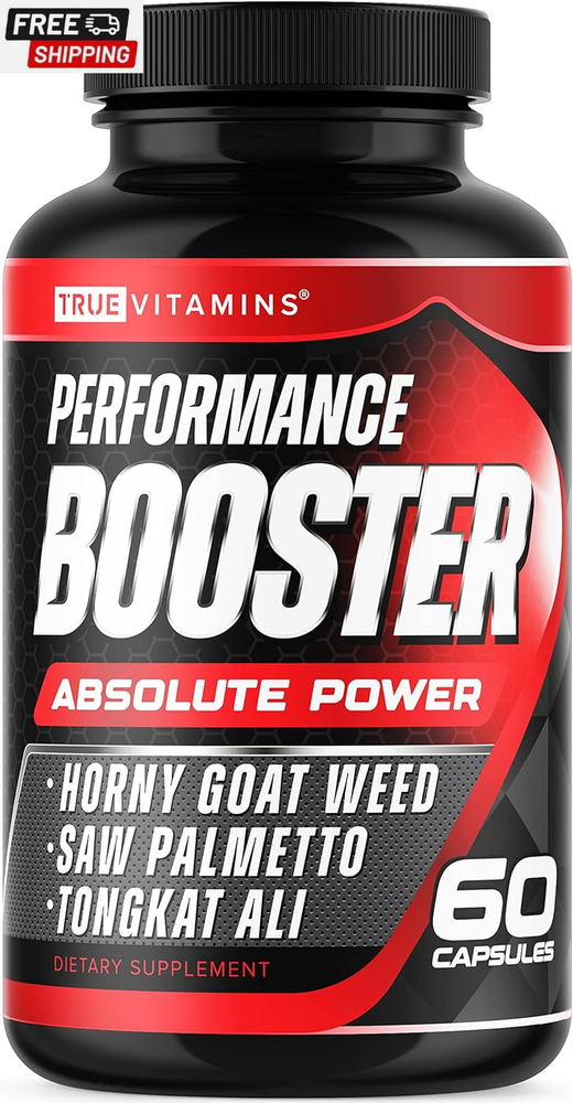 Performance Booster for Men - Enhance Energy, Endurance, Stamina, Strength, Driv