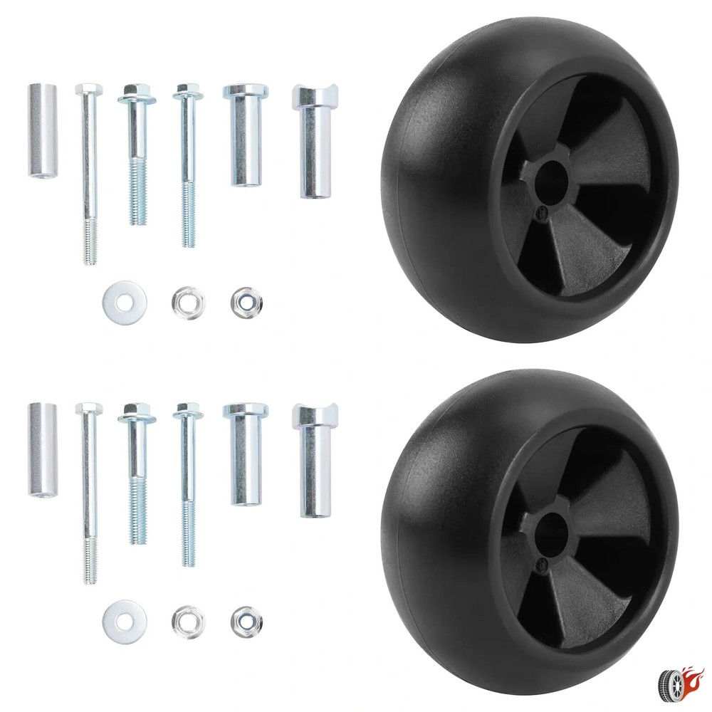 2X Deck Wheel Kit Set Fits John Deere #M111489 #M84690 #AM116299 #AM133602