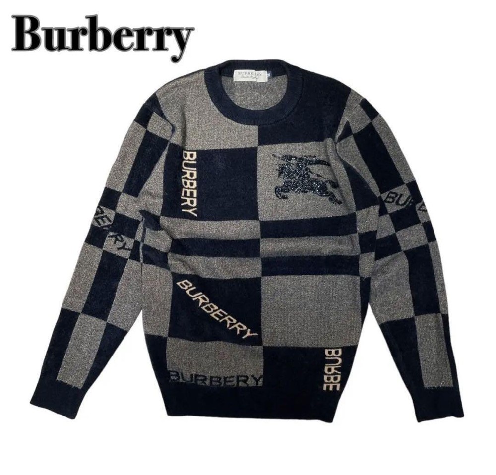Burberry knit sweater Men's Fashion from Japan