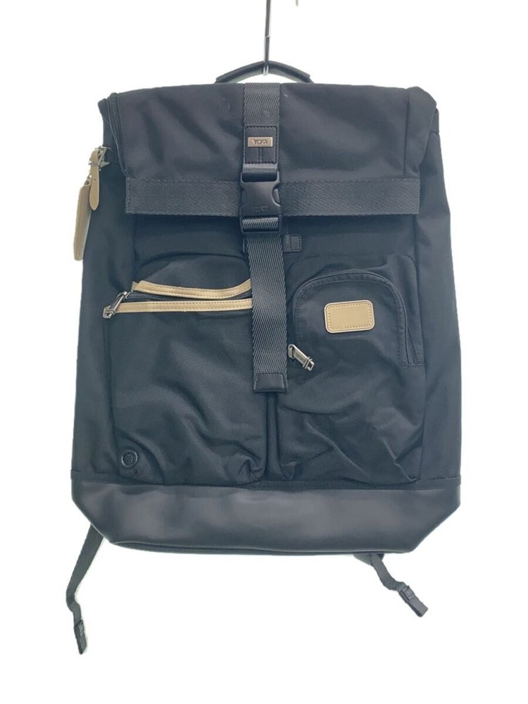 Tumi Nylon Black Plain Backpack Model 142427 181