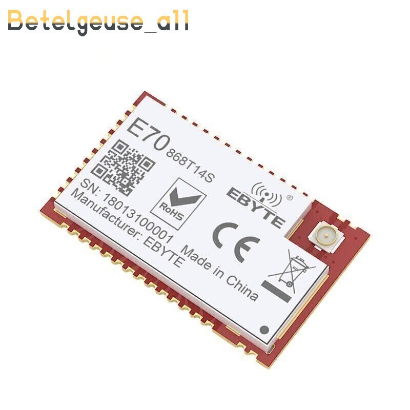 2X CC1310 868MHz 14dBm SMD UART Module E70-868T14S iot 25mW Wireless Transceiver