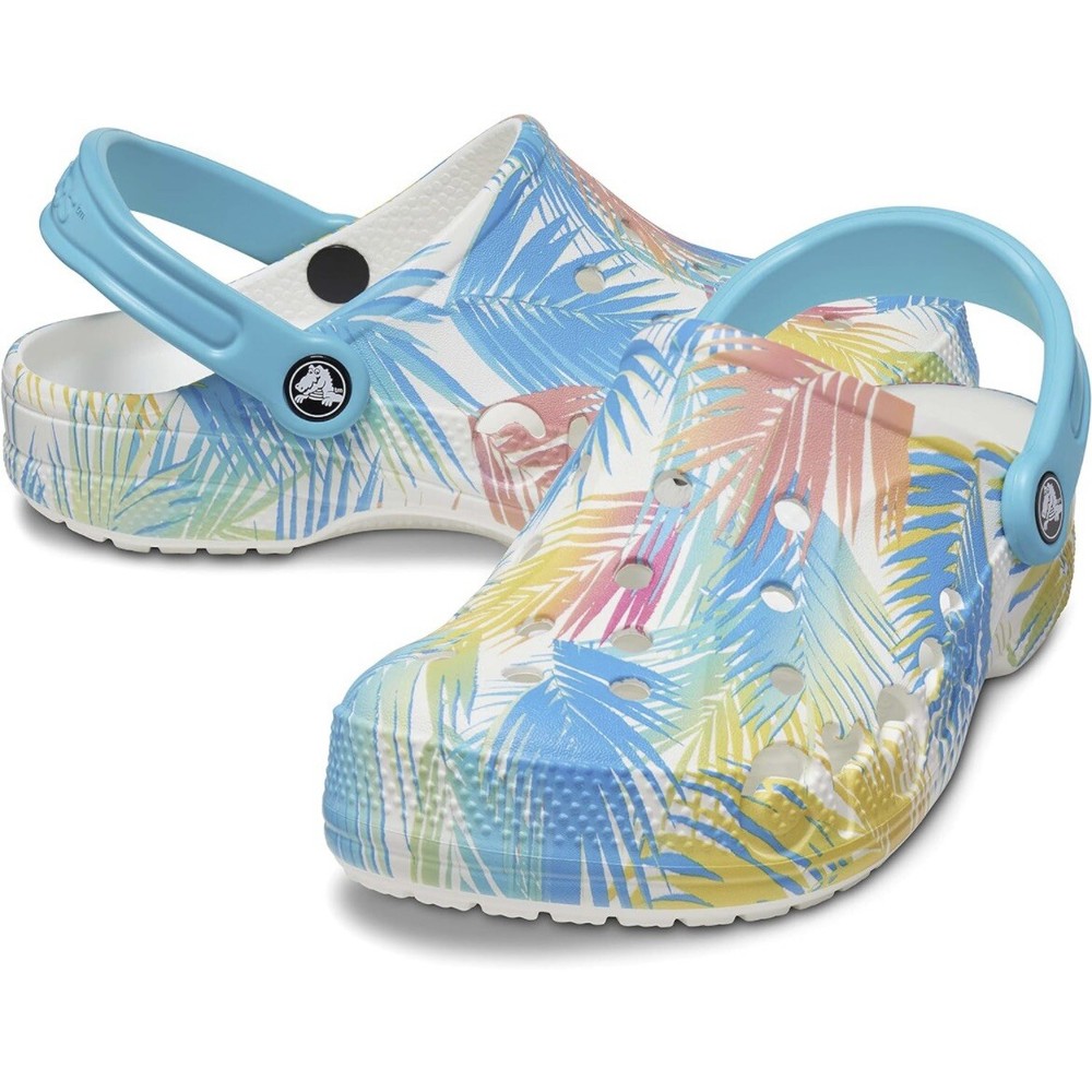 Crocs Baya Printed Amazon Tropical Clog 208745-96E Adult Mens Size 12 NEW