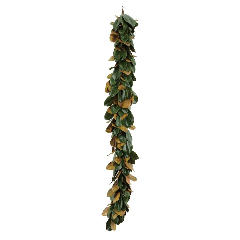 72-Inch Grand Magnolia Leaf Garland in Lush Green