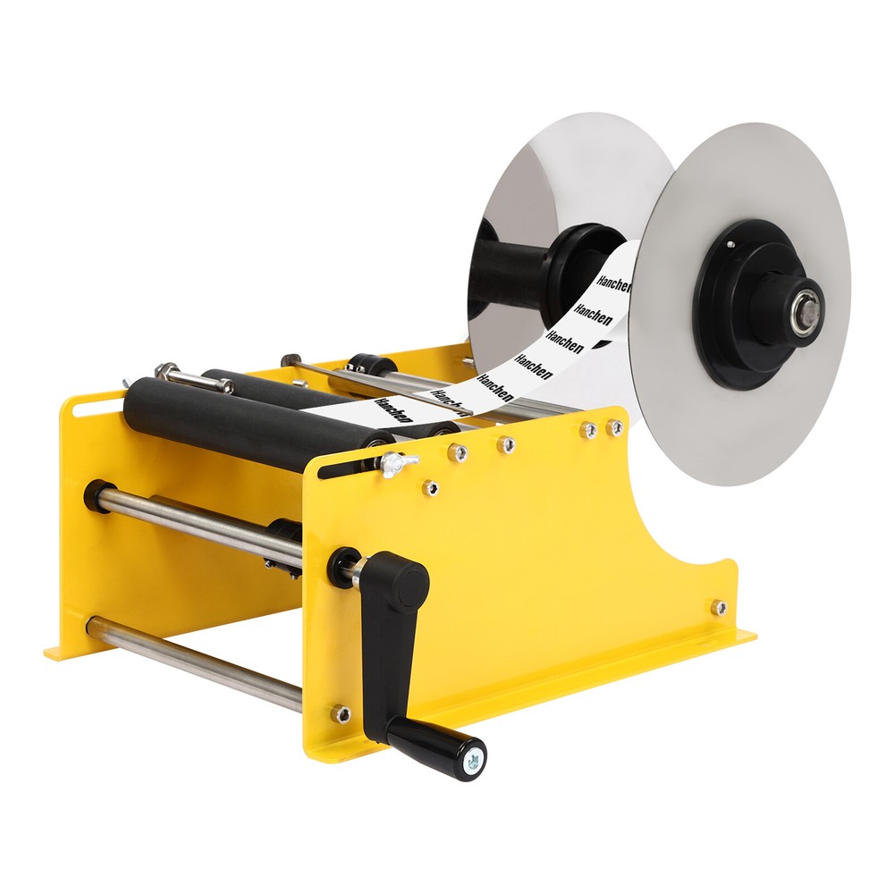 Manual Bottle Labeler for 0.98-4.72in Bottles 25pc/min Speed  