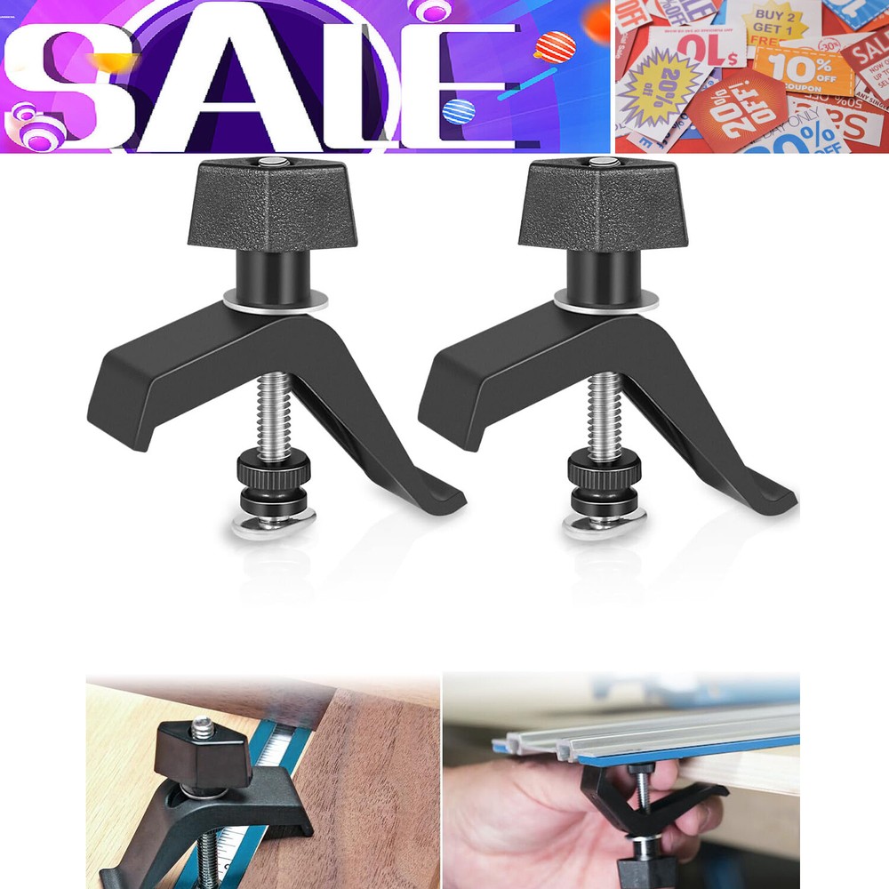 for Kreg Tool KMA7520 Track Clamps Fit Accu-Cut Saw Guide Clamp Trak Mini Trak