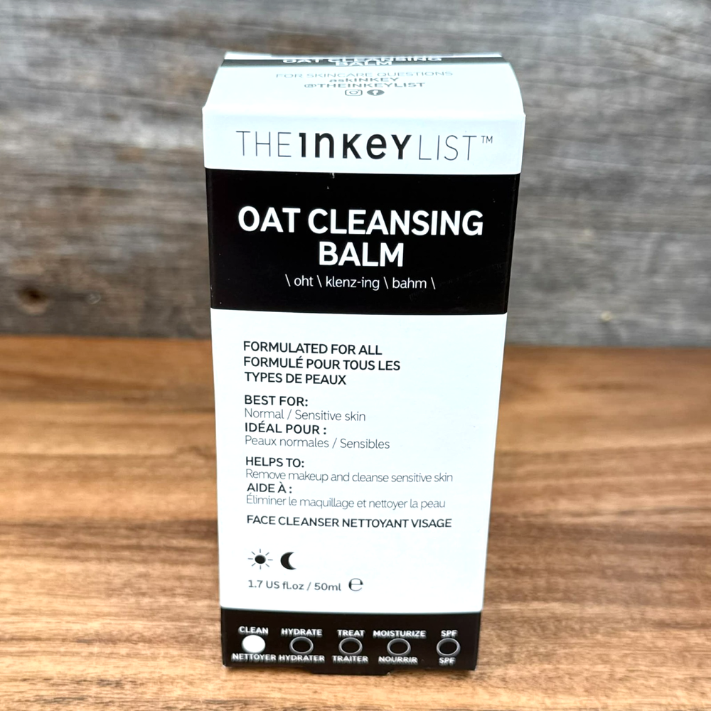 The INKEY List Oat Cleansing Balm 1.7 oz 50ml (Mini/Travel) - New in Box