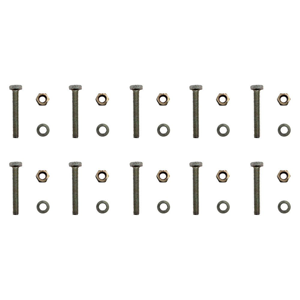 Allis Chalmers Shear Pin Kit with Nut & Spacer - 10 Pack