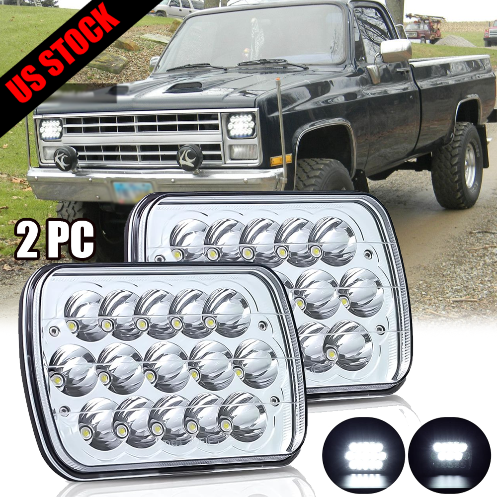 7x6 LED Headlight Hi-Lo Beam for Toyota GMC K3500 K2500 Safari Pickup Truck