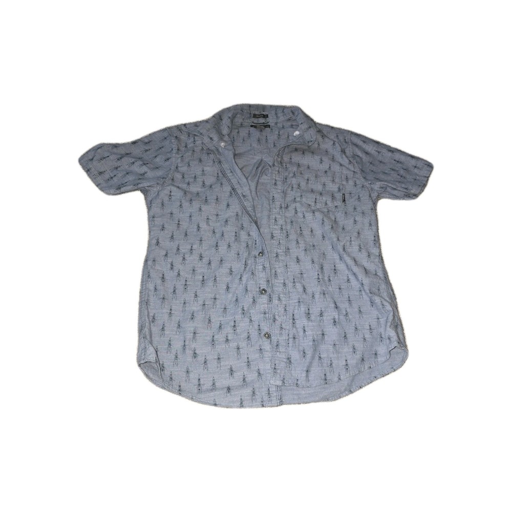 Eddie Bauer Button Front Shirt Men's Small Classic Fit  Outdoor Kayaking