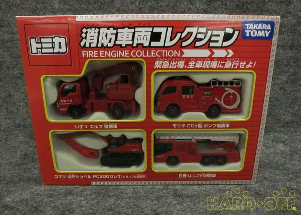 1 64 Scale Car Model Number Fire Truck Collection Takaratomy GIj53