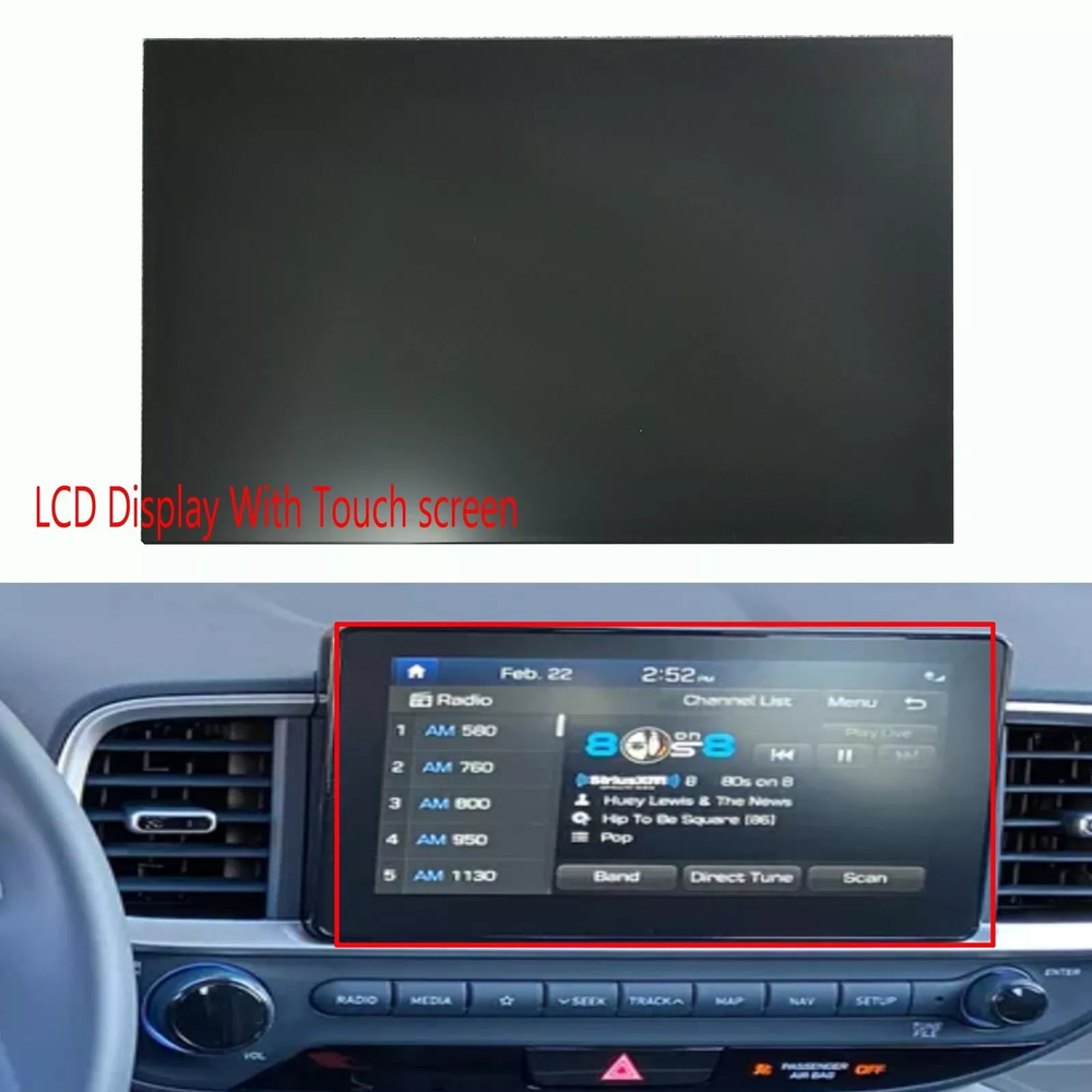 Replacemen LCD Display Touch screen Navigation radio 2020-23 Hyundai Venue