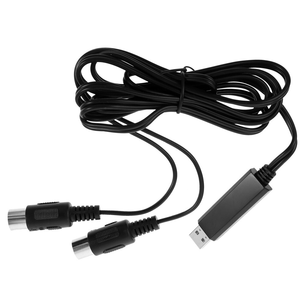 2M USB Piano Keyboard to MIDI Converter Professional Adapter Cable