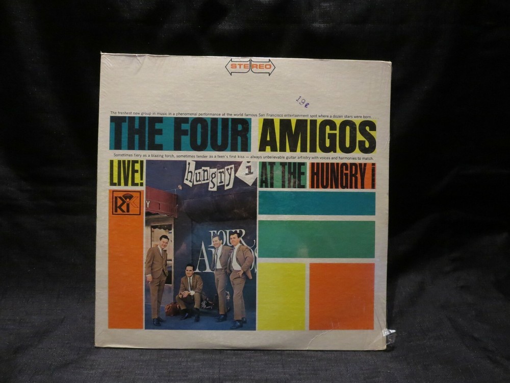 FOUR AMIGOS, Live! At The Hungry i USA NEW SEALED OLD STOCK LP