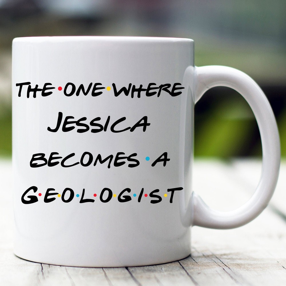 Personalized Geologist Graduation Mug Geologist Promotion Gift Graduation Gift