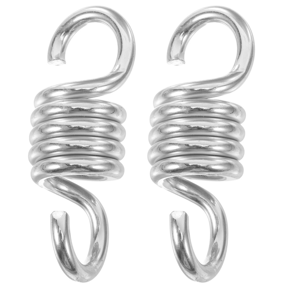 2 Heavy-Duty Swing Springs for Hammock Chairs & Porch Swings