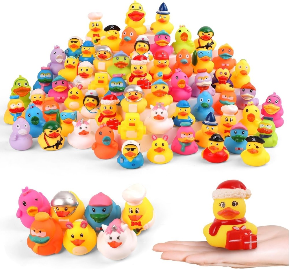 15 or 25 Jeep Rubber Ducks in Bulk Assorted Duckies Ducking Cruise Duck Small