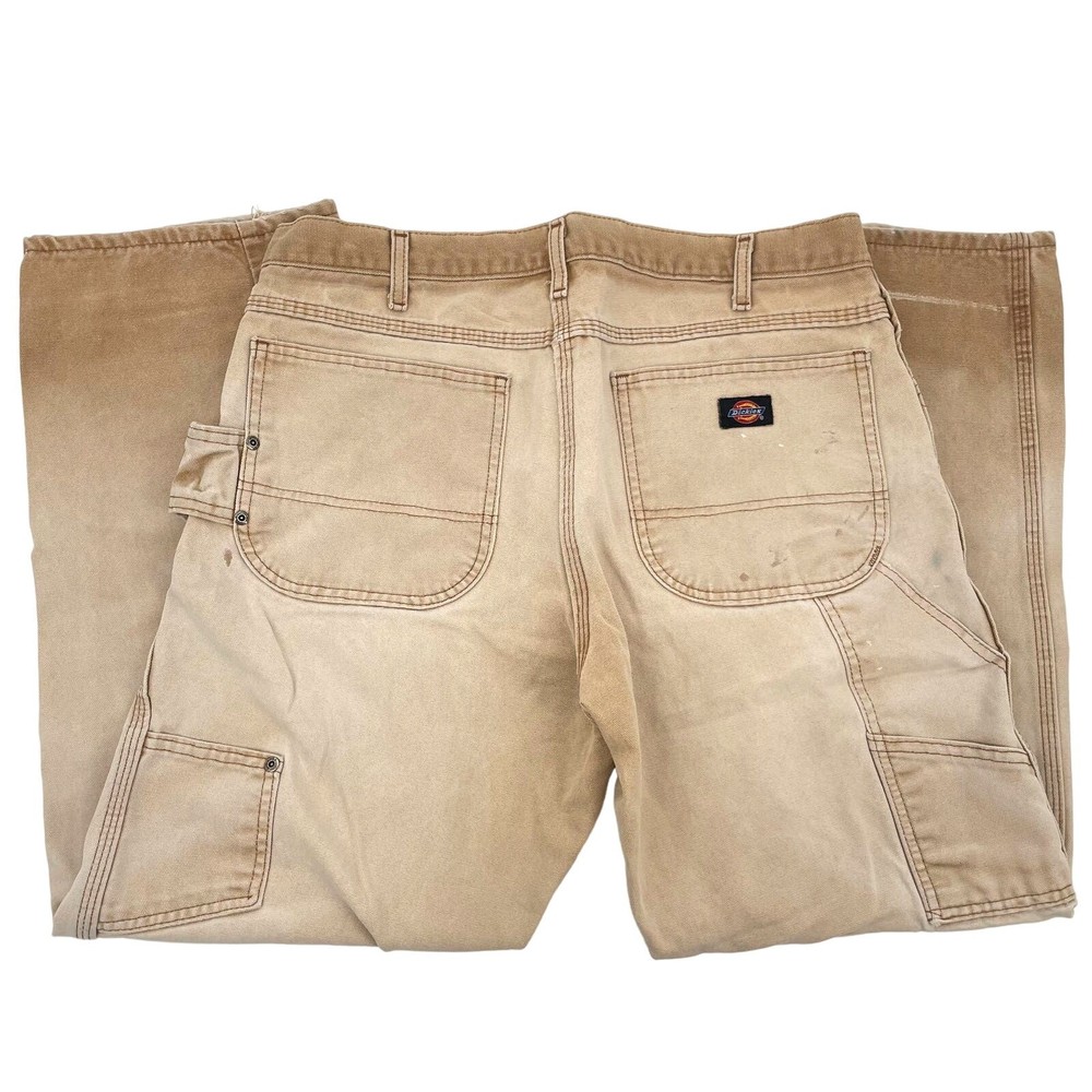 Vintage Y2K distressed Dickies carpenter work pants for men