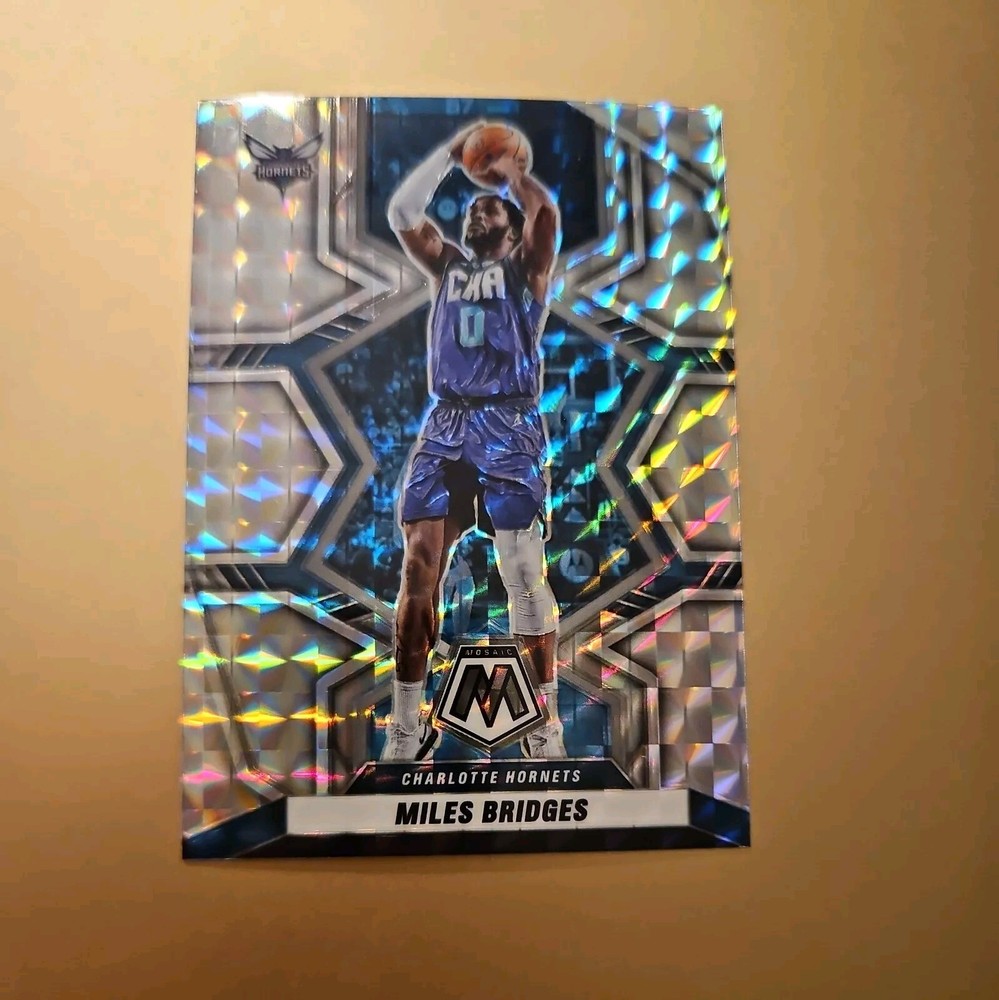 2021-22 Panini Mosaic - Mosaic Prizm #97 Miles Bridges