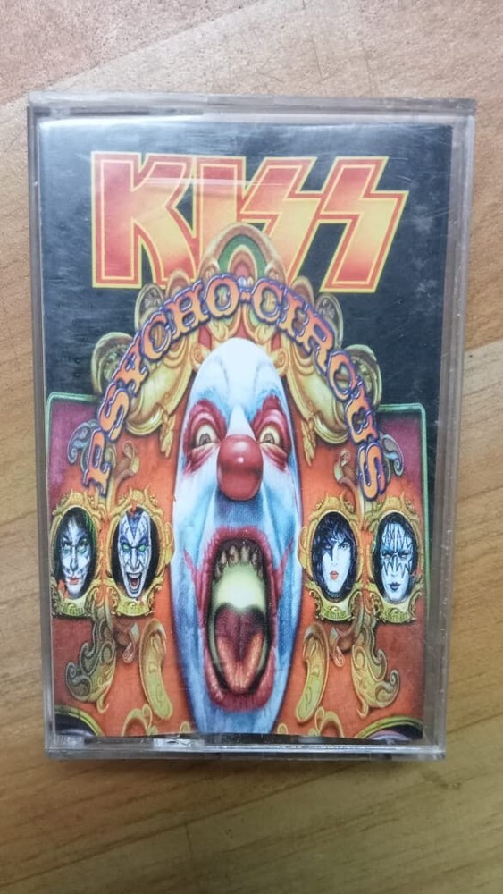 KISS Psycho Circus rare original 1998 HMV Virgin India cassette tape