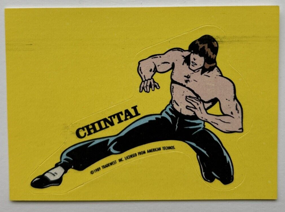 1989 Topps Nintendo Stickers Chintai #19 Rare Vintage Collectible